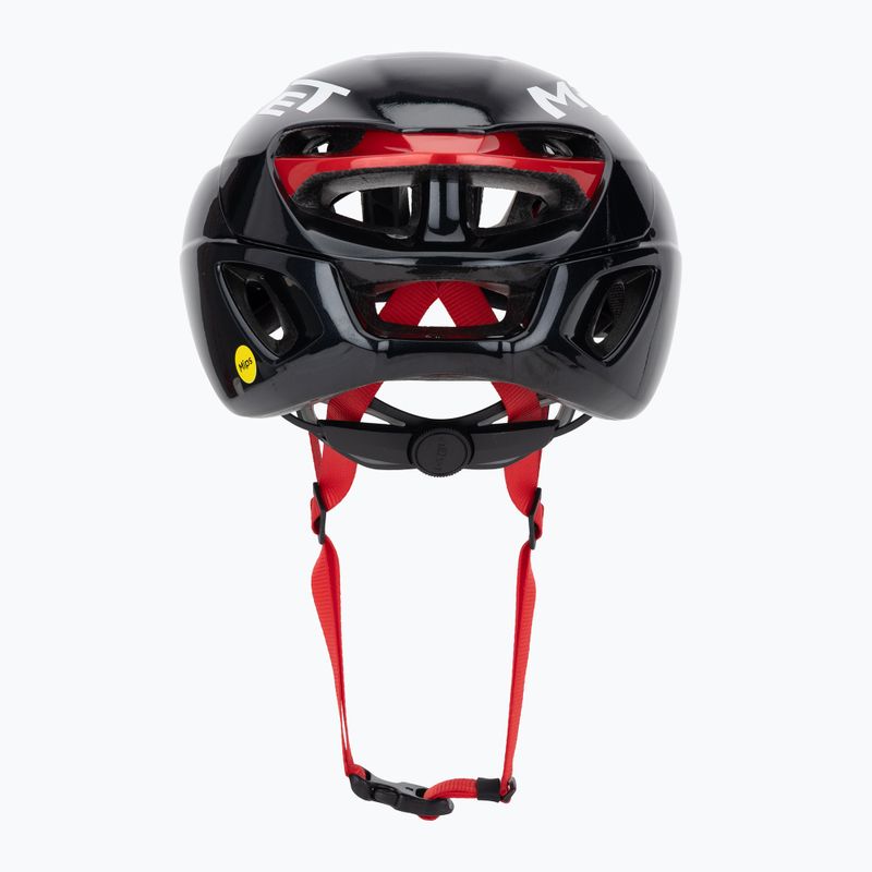 Cyklistická helma MET Rivale II Mips black/red glossy 4