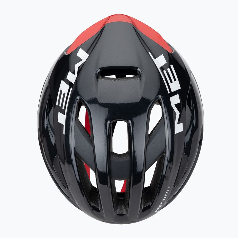Cyklistická helma MET Rivale II Mips black/red glossy 6
