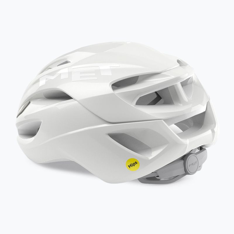 Cyklistická helma MET Rivale II Mips absolute white le 3