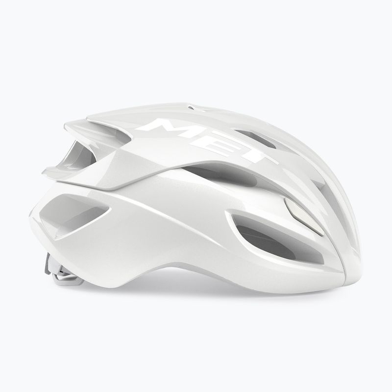 Cyklistická helma MET Rivale II Mips absolute white le 4