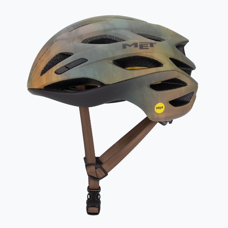 Cyklistická helma MET Estro Mips savanna matt wander le 3