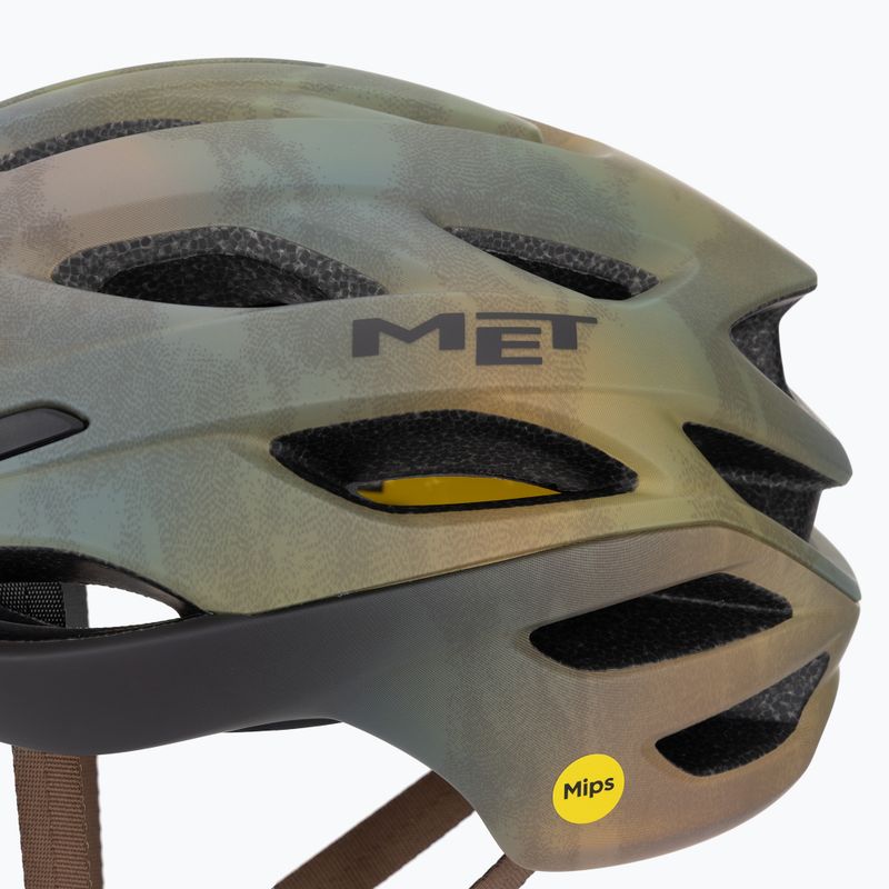 Cyklistická helma MET Estro Mips savanna matt wander le 7
