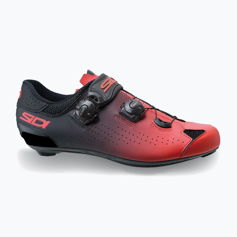 Pánské silniční tretry Sidi Genius 10 red/black 8