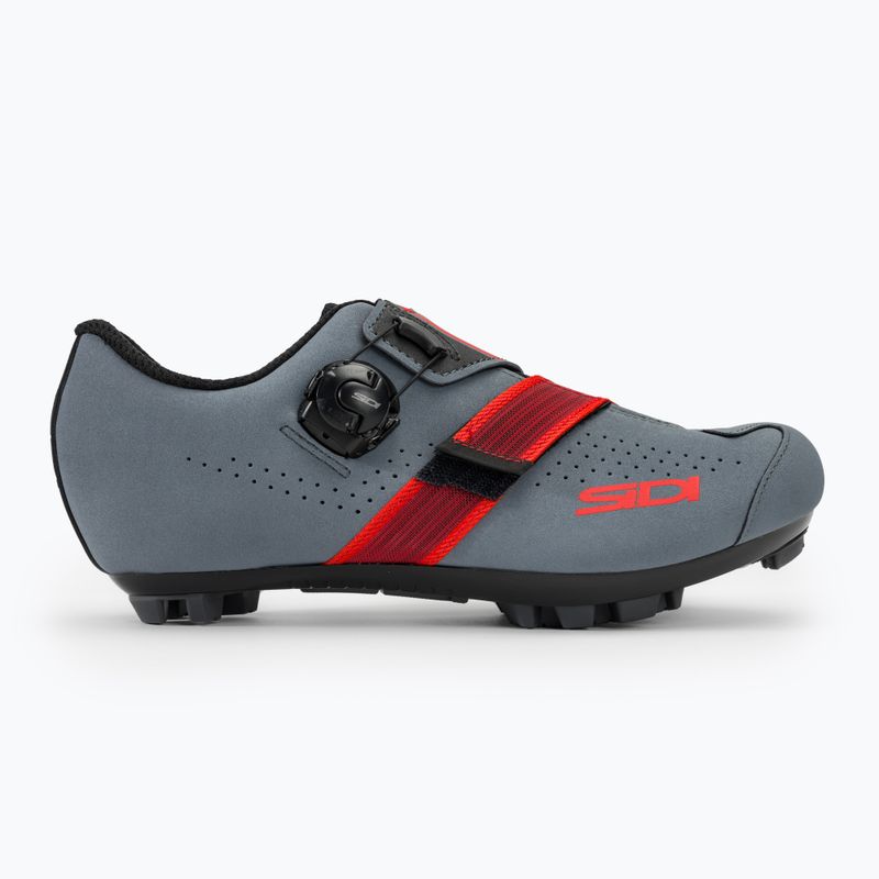 Pánské MTB tretry  Sidi MTB Aertis grey/red 2