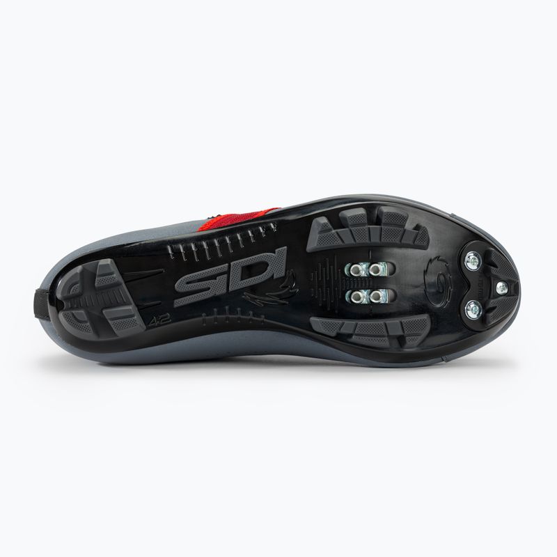 Pánské MTB tretry  Sidi MTB Aertis grey/red 4