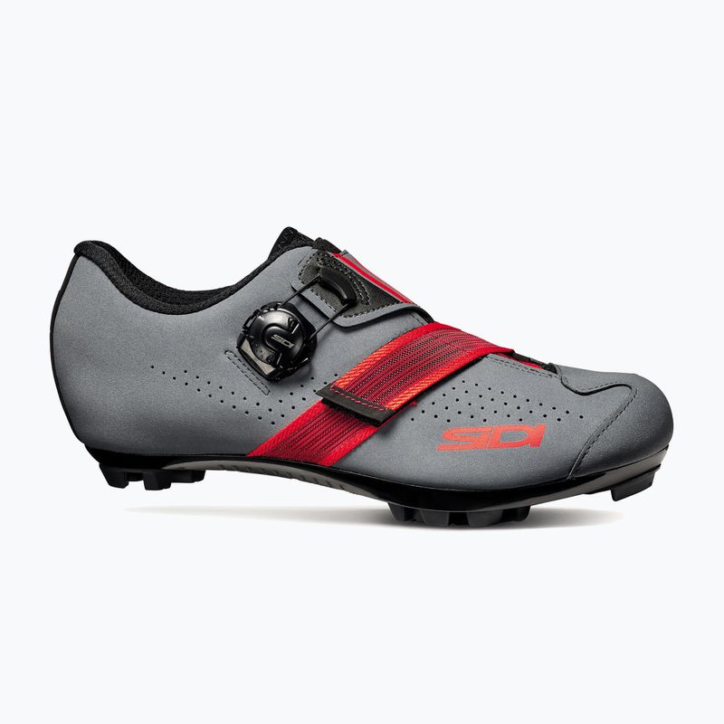 Pánské MTB tretry  Sidi MTB Aertis grey/red 8