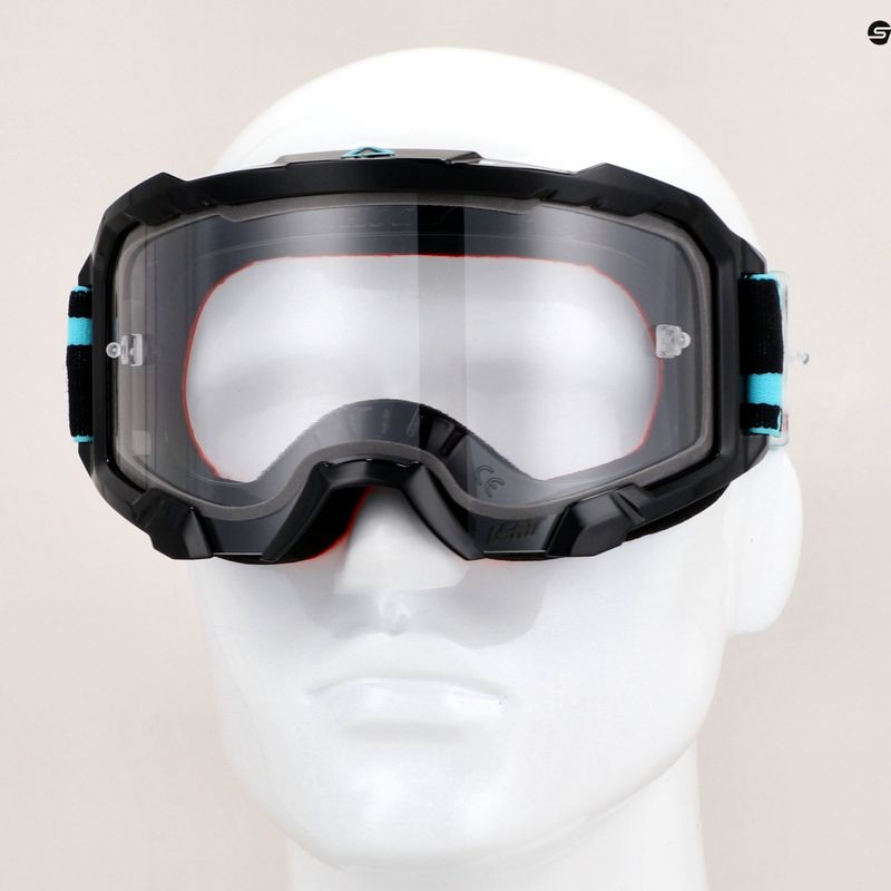 Cyklistické brýle Leatt Velocity 4.5 fuel / clear 8023020440 9
