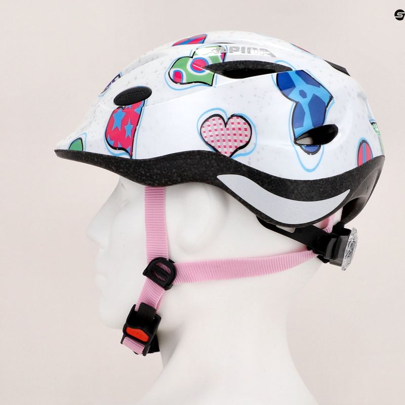 Dětská cyklistická přilba Alpina Gamma 2.0 hearts 8
