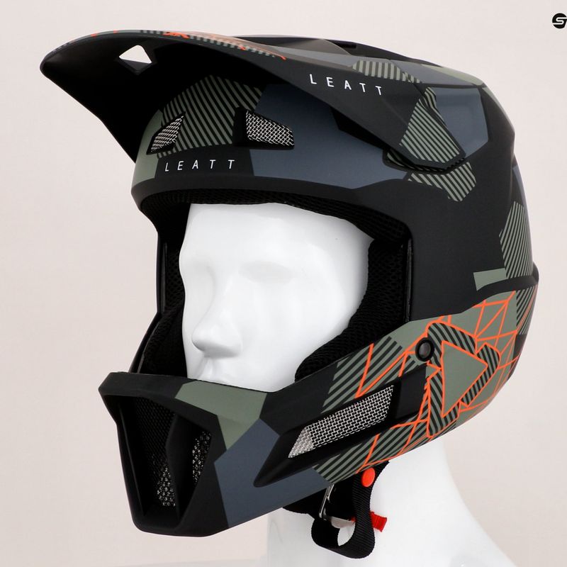 Cyklistická přilba Leatt MTB Gravity 2.0 V23 zelená/černá 1023013903 13