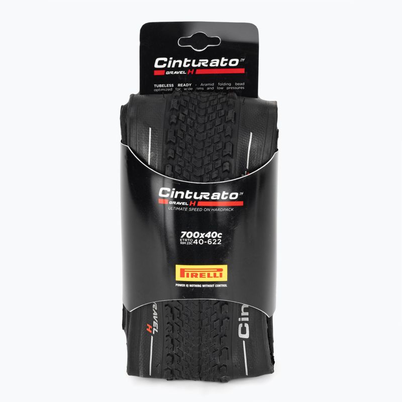 Cyklistický plášť Pirelli Cinturato Gravel Hard TLR 700 x 45C black 2