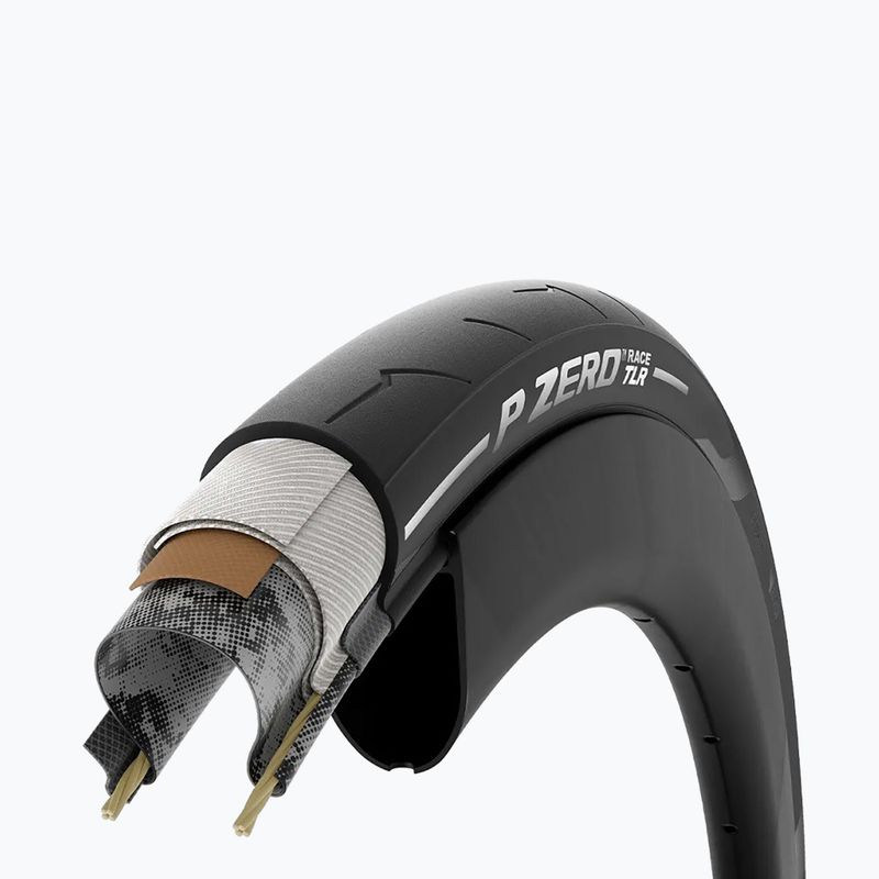 Cyklistický plášť Pirelli P Zero Race TLR SpeedCore black 2
