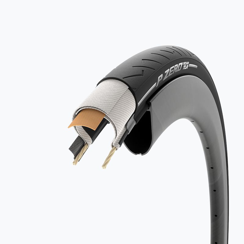 Cyklistický plášť Pirelli P Zero Road TLR 700 x 32C black 4