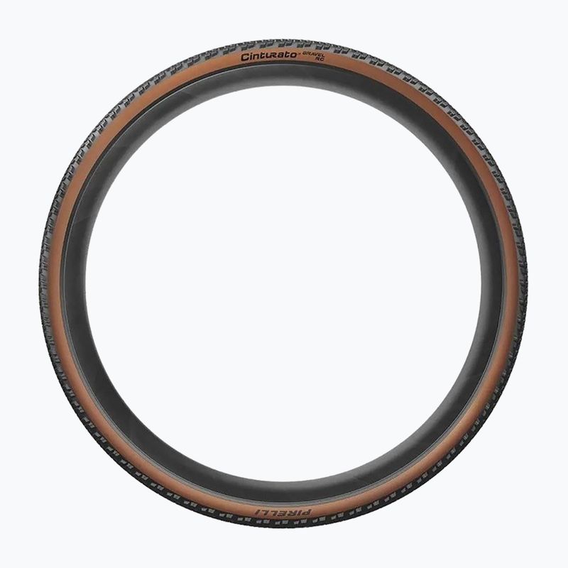 Pneumatiky na kolo Pirelli Cinturato Gravel RC Classic 700 x 45C černá/hnědá 4