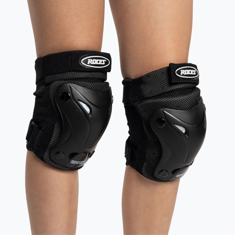 Chrániče Roces Ventilated 3 Pack Protectors 001 black 301352 10