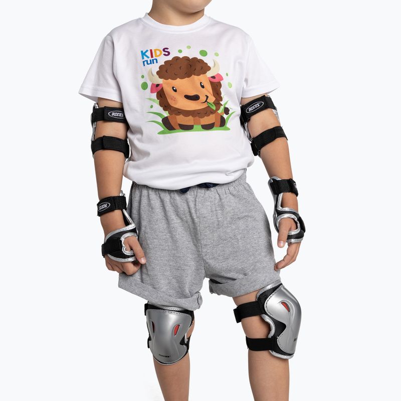 Chrániče 3 Pack Roces Super 001 dětské chrániče černé 301276 6