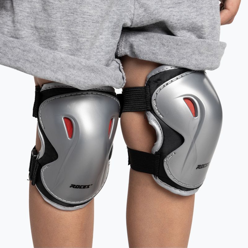 Chrániče 3 Pack Roces Super 001 dětské chrániče černé 301276 7