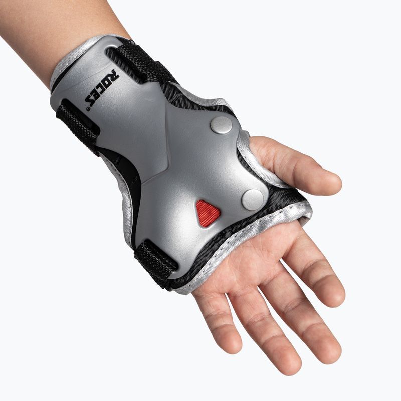 Chrániče 3 Pack Roces Super 001 dětské chrániče černé 301276 8