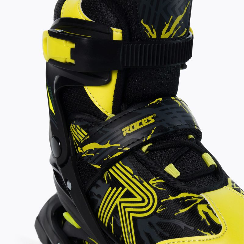 Dětské kolečkové brusle Roces Jokey 3.0 Boy black/lime 5