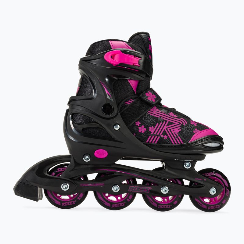 Dětské kolečkové brusle Roces Jokey 3.0 Girl black/pink 6