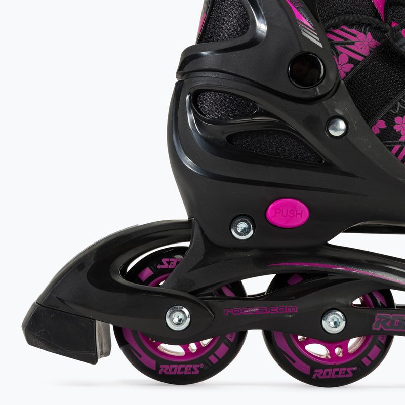 Dětské kolečkové brusle Roces Jokey 3.0 Girl black/pink 7