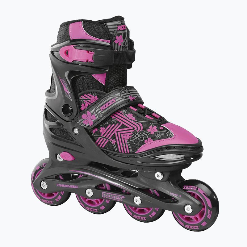 Dětské kolečkové brusle Roces Jokey 3.0 Girl black/pink 9