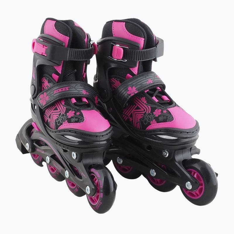 Dětské kolečkové brusle Roces Jokey 3.0 Girl black/pink 10