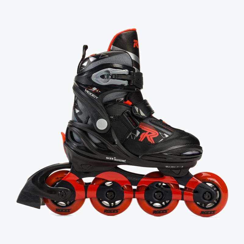 Dětské kolečkové brusle Roces Moody Boy TIF černá/sportovní červená 2
