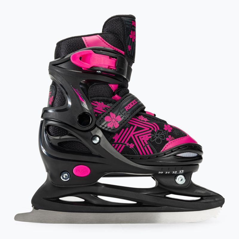 Dívčí brusle Roces Jokey Ice 3.0 Girl black/pink 2