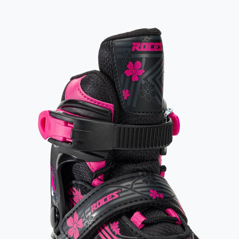 Dívčí brusle Roces Jokey Ice 3.0 Girl black/pink 7