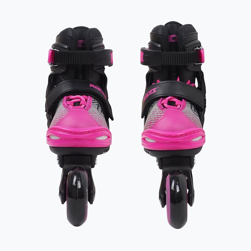 Dětské kolečkové brusle Roces Jokey X Girl black/pink 4