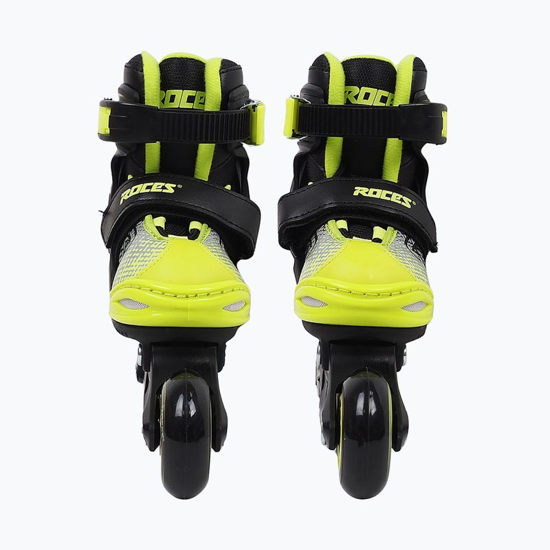 Dětské kolečkové brusle Roces Jokey X Boy black/lime 2