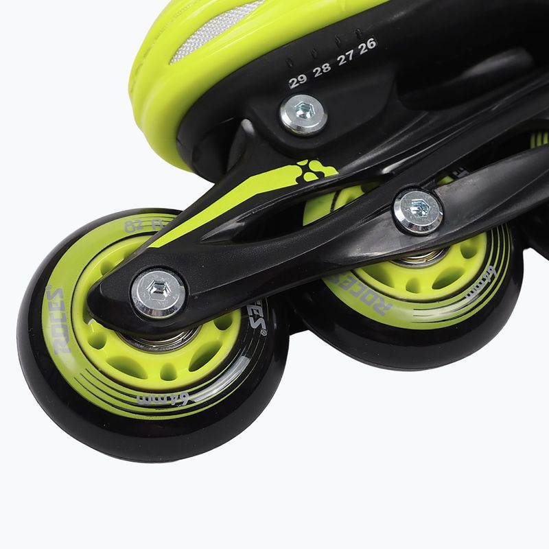 Dětské kolečkové brusle Roces Jokey X Boy black/lime 6