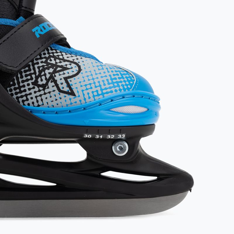 Dětské lední brusle Roces Jokey Ice X black/astro blue 7