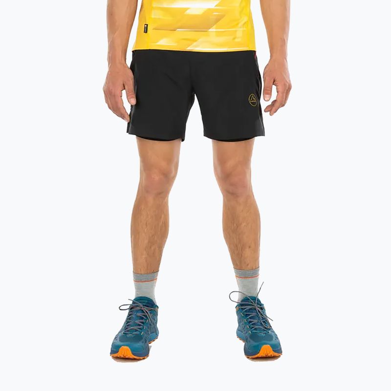 Pánské běžecké kraťasy LaSportiva Ultra Distance Short 7" černé P45999100 3