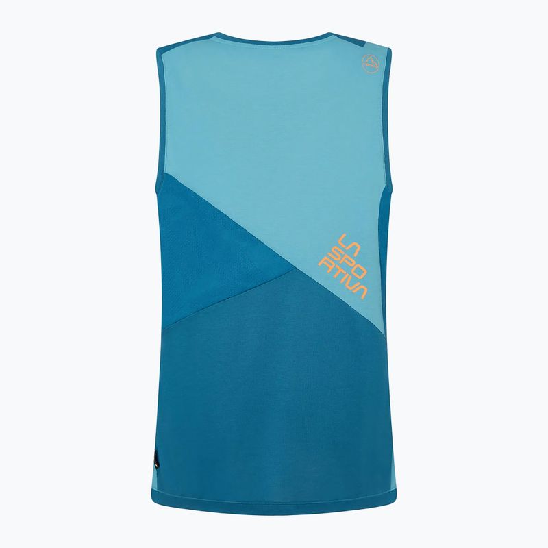 Pánské lezecké tričko La Sportiva Crimp Tank modré N86624623 2
