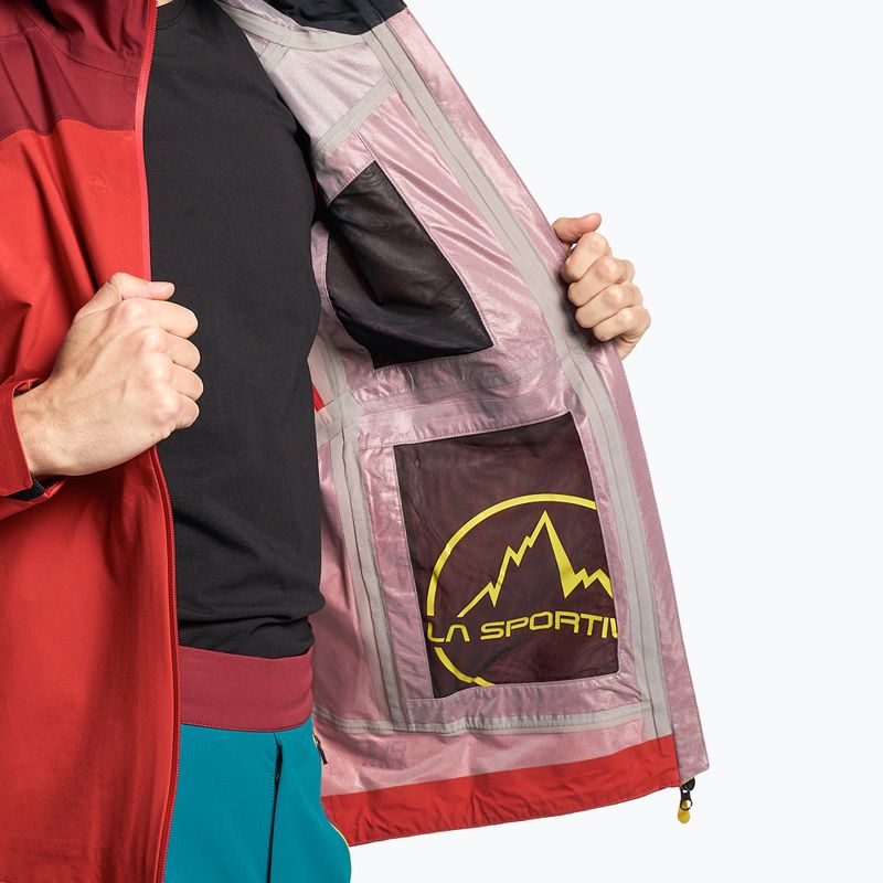 Pánská bunda do deště La Sportiva Northstar Evo Shell Red L57319320 5
