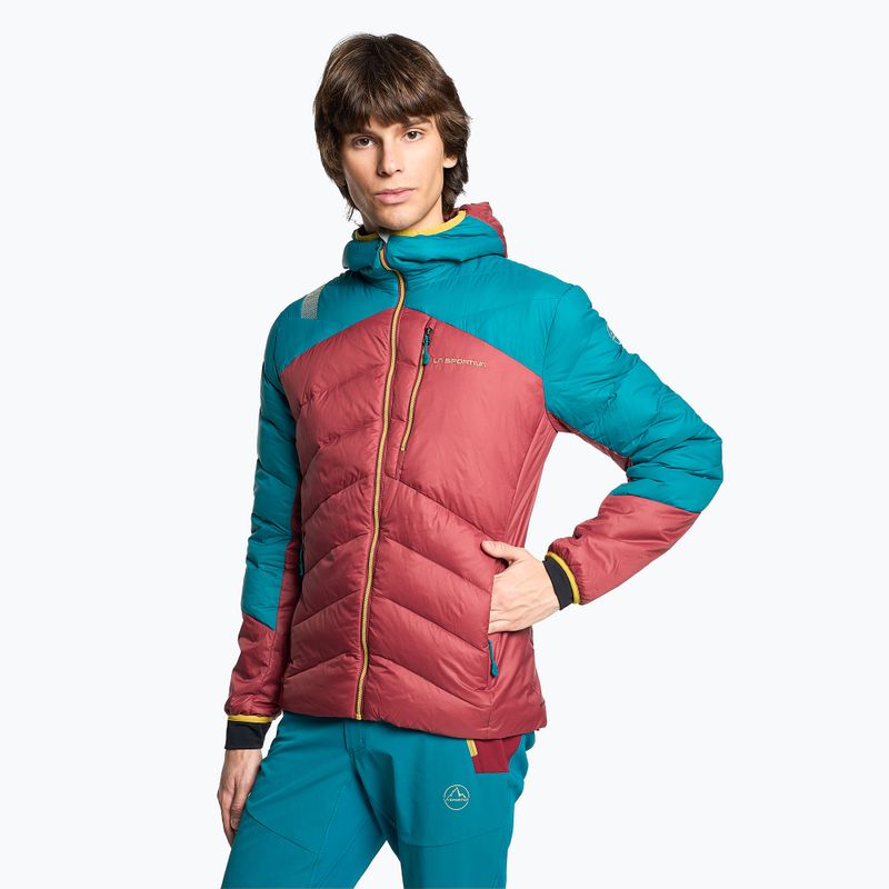 La Sportiva pánská péřová bunda Deimos Down červená L51320635