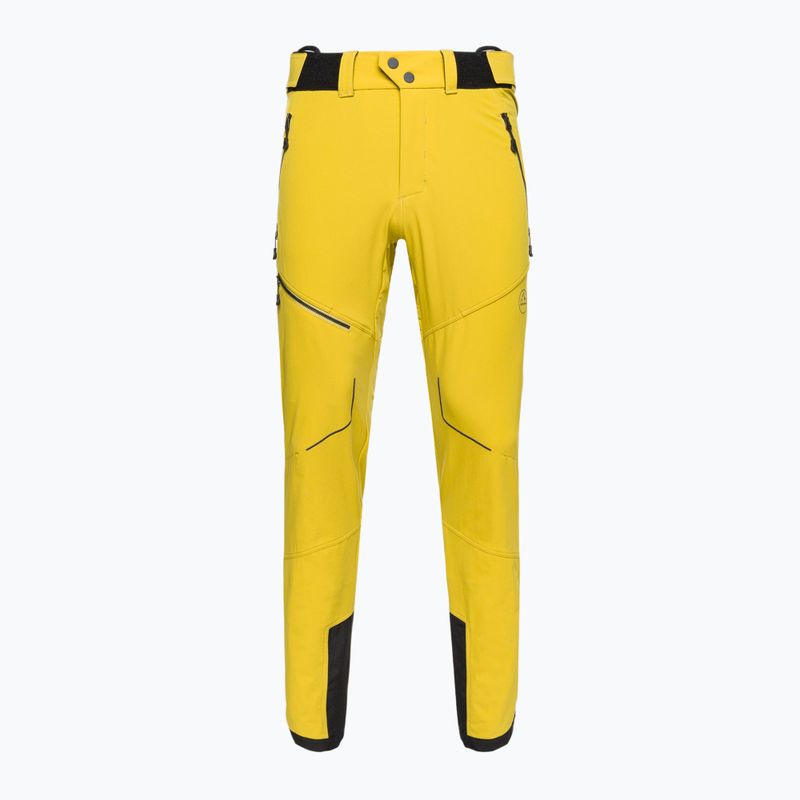 La Sportiva pánské softshellové kalhoty Excelsior žluté L61723723
