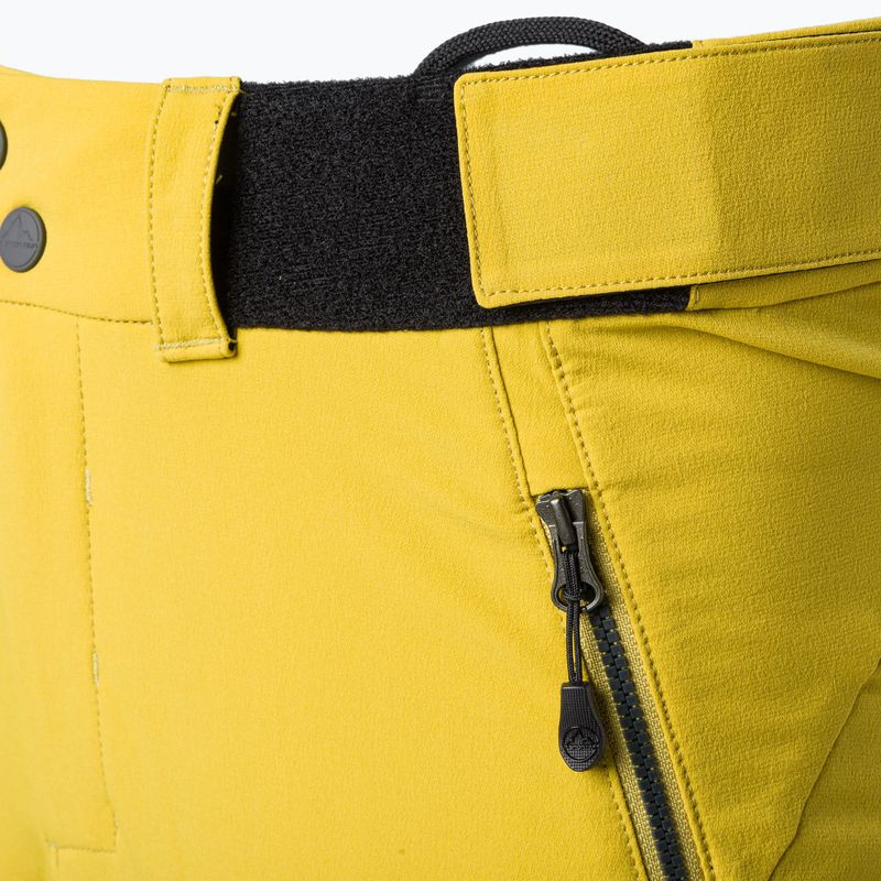 La Sportiva pánské softshellové kalhoty Excelsior žluté L61723723 3