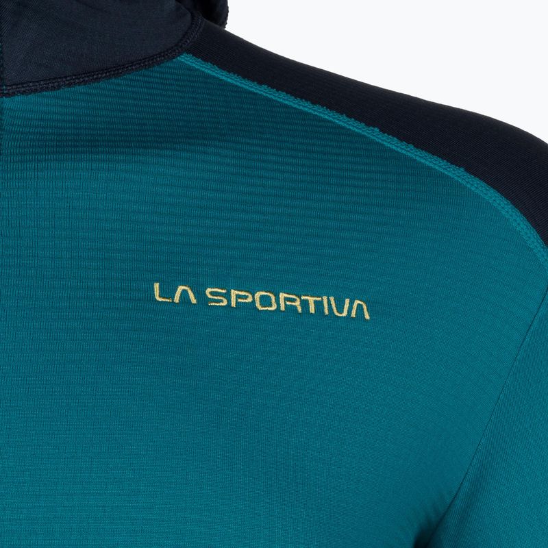 Pánská trekingová mikina La Sportiva Upendo Hoody modrá L67635629 3