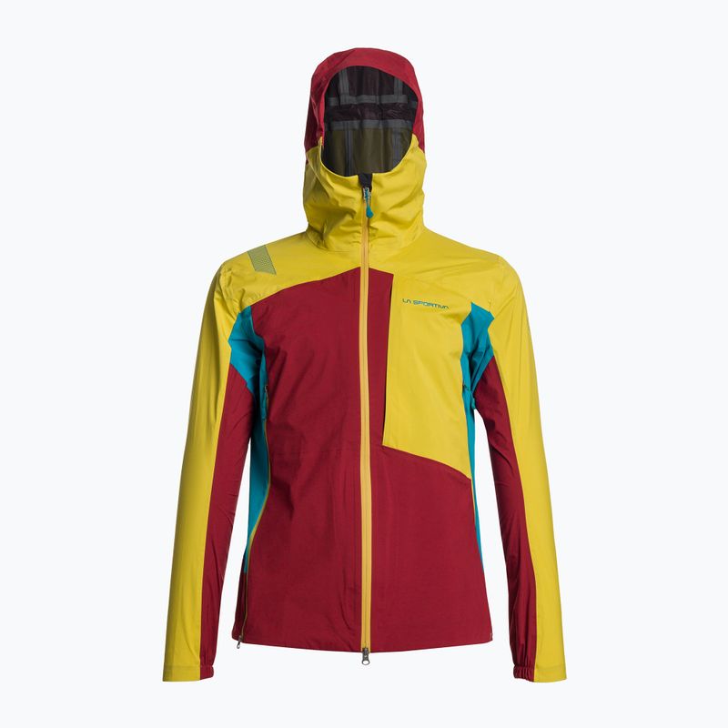 La Sportiva Crizzle EVO Shell pánská membránová bunda do deště červená L75320723 6
