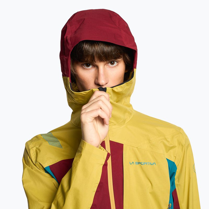 La Sportiva Crizzle EVO Shell pánská membránová bunda do deště červená L75320723 3