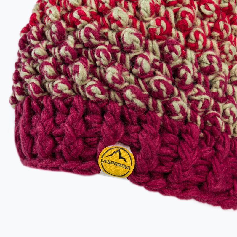 Dámská zimní čepice La Sportiva Terry Beanie červená X31321409 3