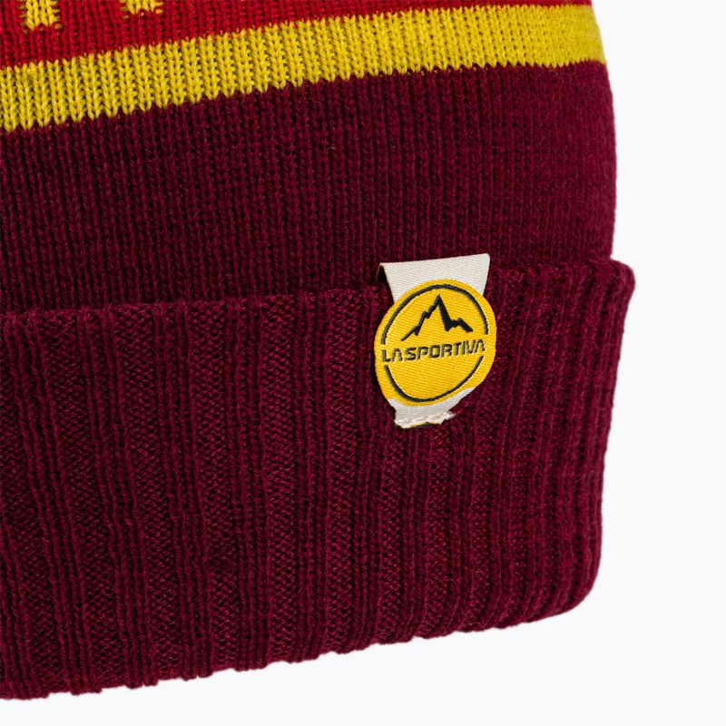 La Sportiva Orbit Beanie zimní čepice červená Y64320319 3