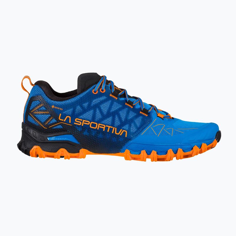 La Sportiva Bushido II GTX electric blue/tiger pánská běžecká obuv 12