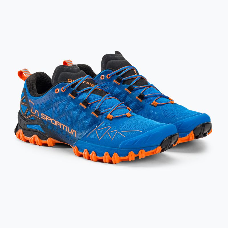 La Sportiva Bushido II GTX electric blue/tiger pánská běžecká obuv 4