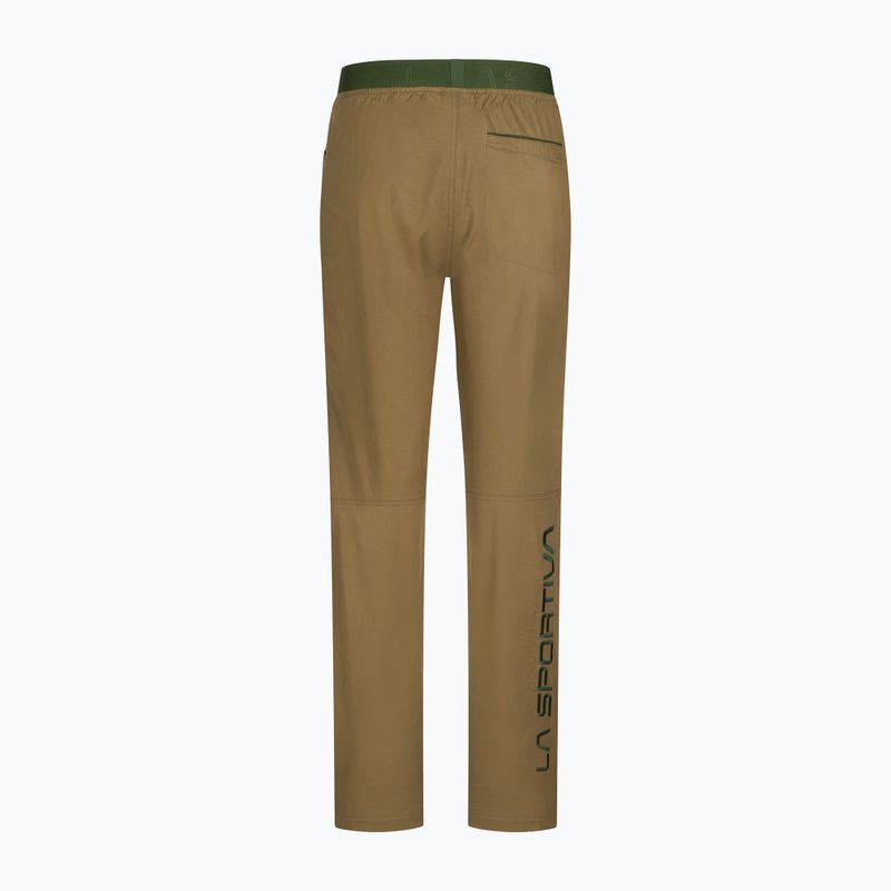 Pánské lezecké kalhoty La Sportiva Roots green H95731711B 6