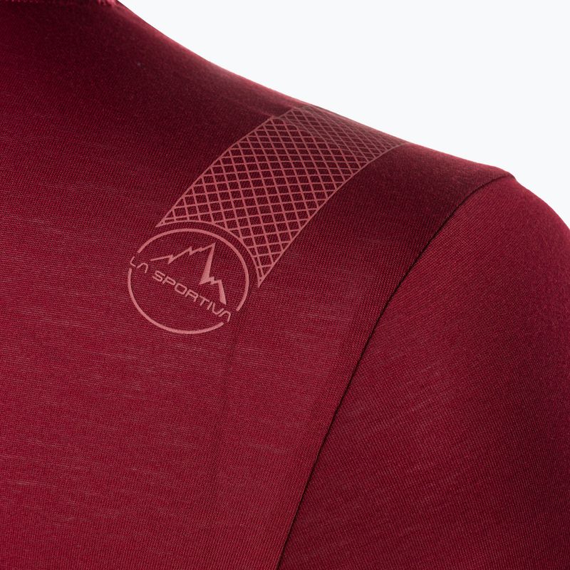 La Sportiva pánské lezecké tričko Grip oranžovo-červené N87208320 7