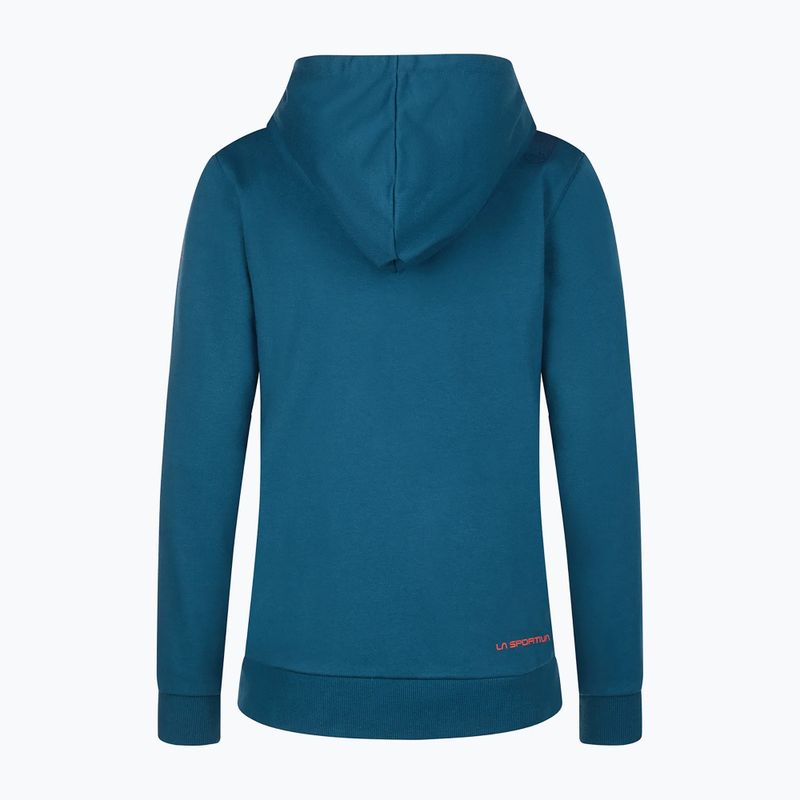 Dámská trekingová mikina La Sportiva Retro Hoody storm blue 6