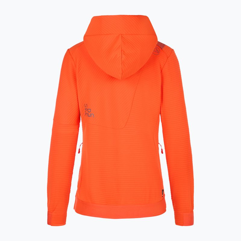 Dámská lezecká mikina LaSportiva Mood Hoody oranžová O65322322 7